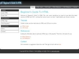 beginners guide to html 43 High Quality Tutorial Sites to Start Learning Web Design beginnersguidetohtml