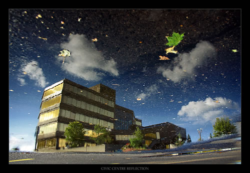 Civic Centre Reflection
