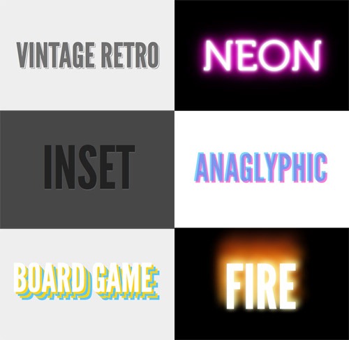text-effects text-effects