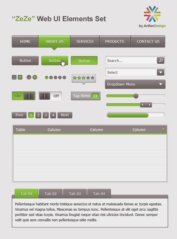 zeze-ui_element zeze-ui_element