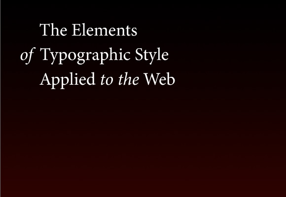 web typography web typography
