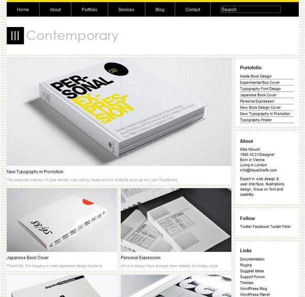 Modern Looks With Minimalist Style WordPress Themes – Artfans Design